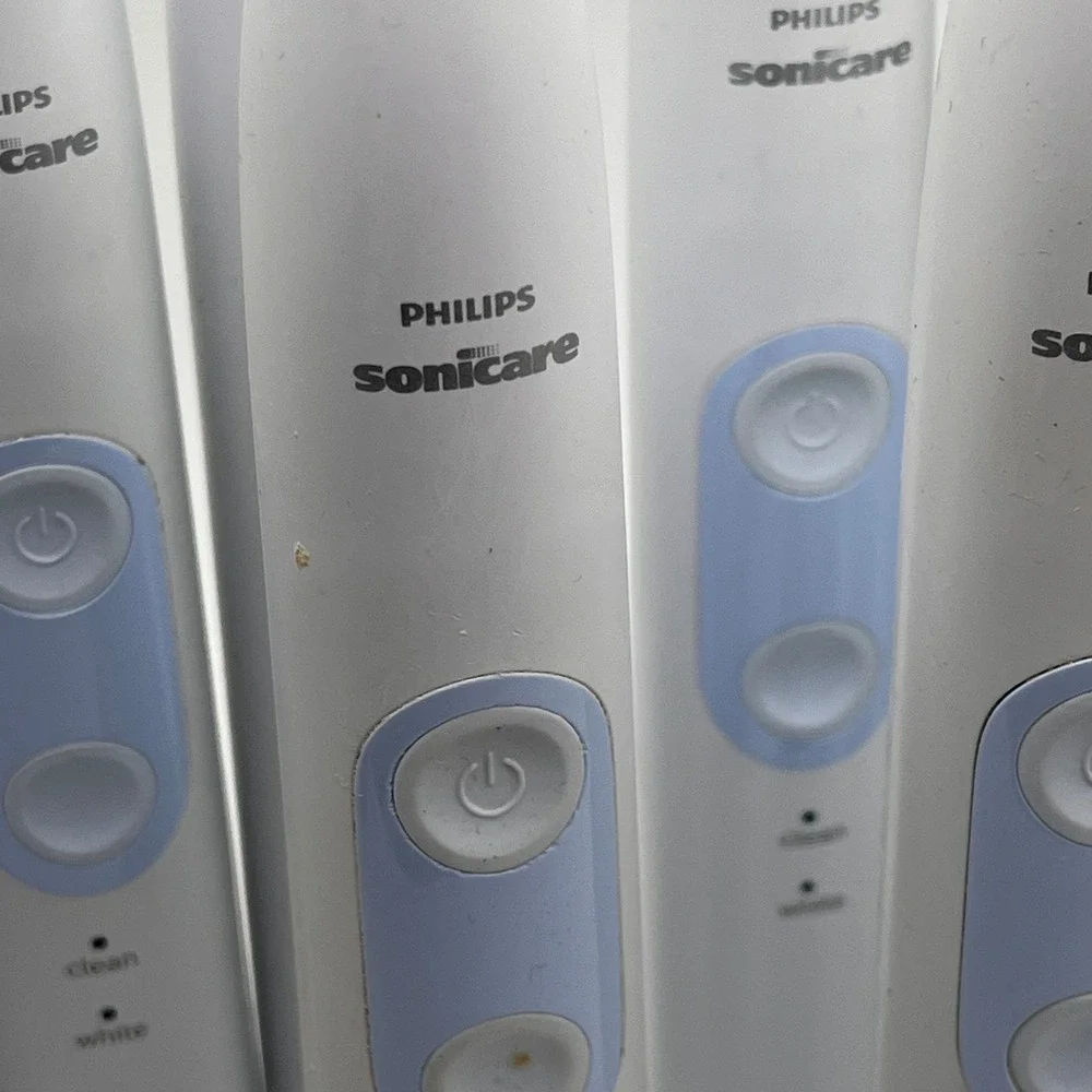 Lot‎ of 12 Philips Sonicare Toothbrush Handle Unisex OS White HX686P 5100 Clean